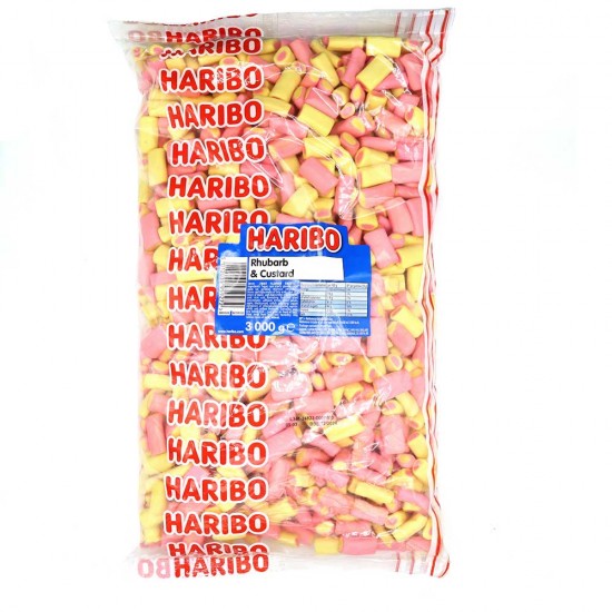 Haribo Rhubarb & Custard (3kg)