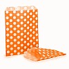 Orange Polka Dot Paper Bags