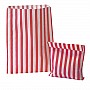 Red Candy Stripe Paper Bags