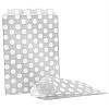 Grey Silver Polka Dot Paper Bags