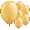 Gold Metallic Balloons - 11" Latex (100pk)