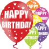 Happy Birthday Balloons - 11" Latex (6pk)