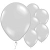 Silver Metallic Balloons - 11'' Latex (100pk)