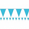 Caribbean Blue Paper Bunting - 4.5m (each)