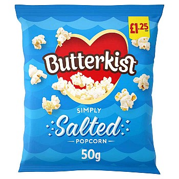 Butterkist Simply Salted Popcorn 50g