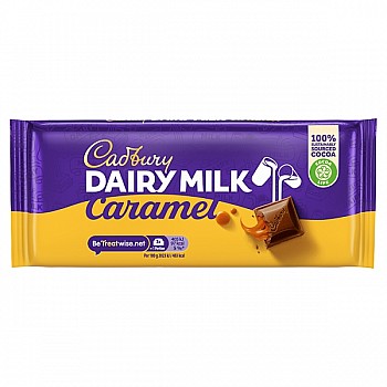 Cadbury Caramel Large Bar 120g Single