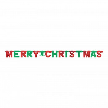 Merry Christmas Letter Banner