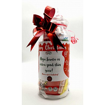 Christmas Gift Sweet Jar