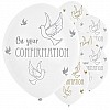 Confirmation Dove Balloons - 11" Latex (6pk)