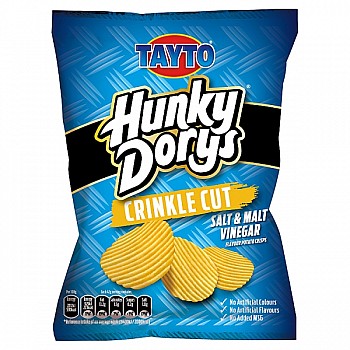 Tayto Hunky Dory Crisps Salt & Vinegar (37g)