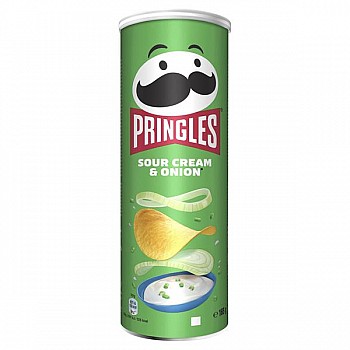 Pringles Sour Cream & Onion  (165g x 6)