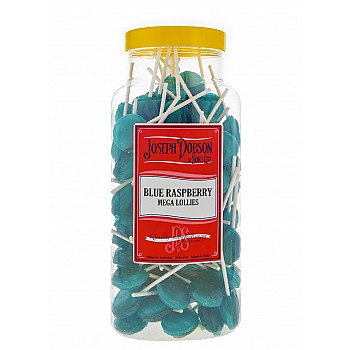 Dobsons Mega Blue Raspberry Lollies