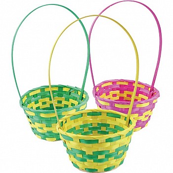 Medium Assorted Easter Baskets - 17cm x 33cm 