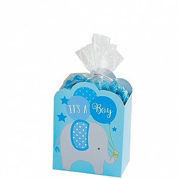 Baby Shower Blue Favour Box Kit