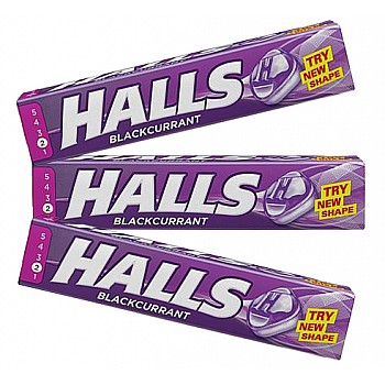 Halls Mentho-Lyptus Blackcurrant