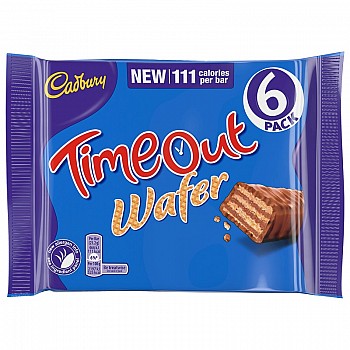 Cadbury Timeout Wafer Multipack (127.2g)