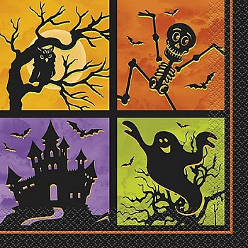 Halloween Haunted House Luncheon Napkins (20pk)