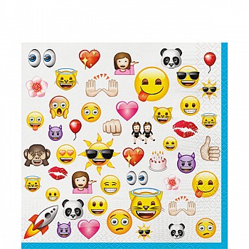 Emoji Luncheon Napkins - 2ply Paper (16pk)