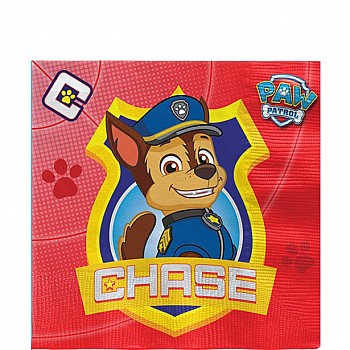 Paw Patrol Napkins - 33cm (20pk)