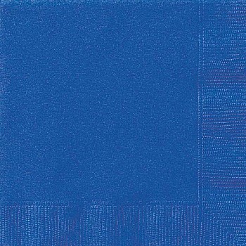 Royal Blue Napkins - 33cm (20pk)