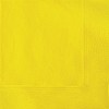 Sunshine Yellow Napkins - 33cm (20pk)