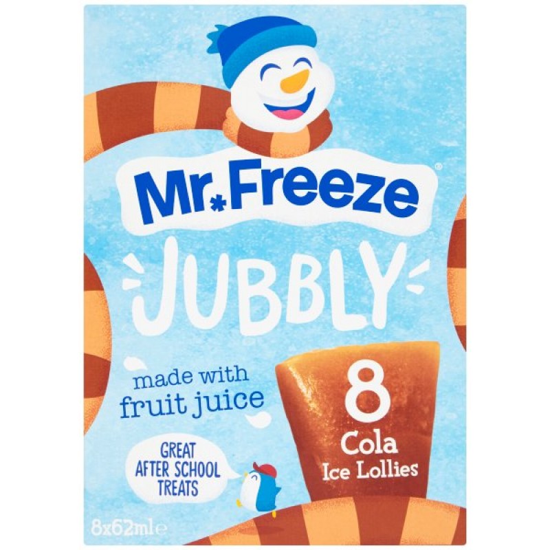 Mr Freeze Jubblys Cola (8 x 62ml)