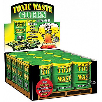 Toxic Waste Barrel - Green