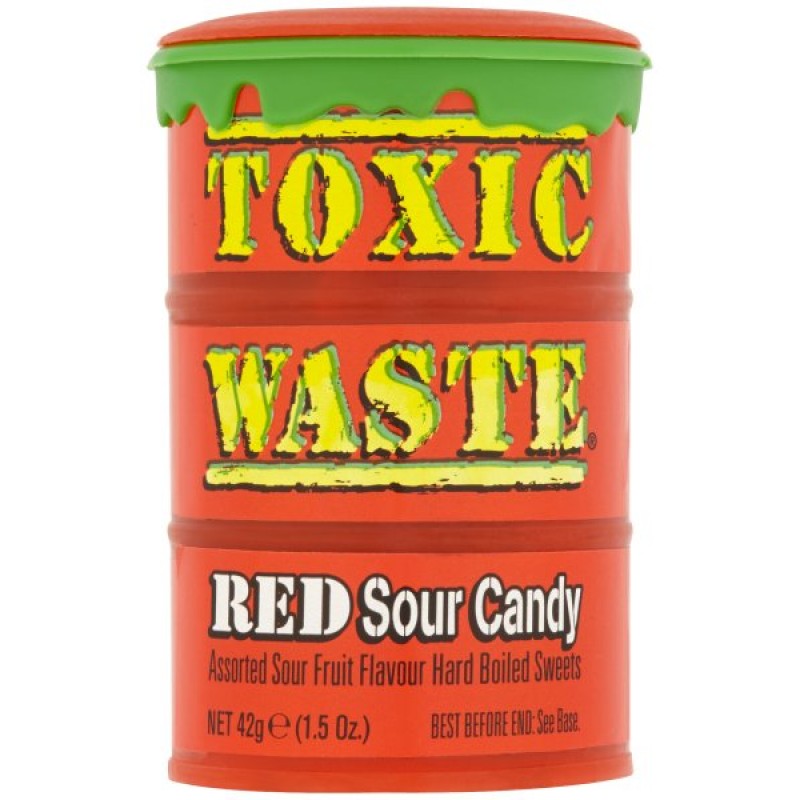 Toxic Waste Barrel - Red