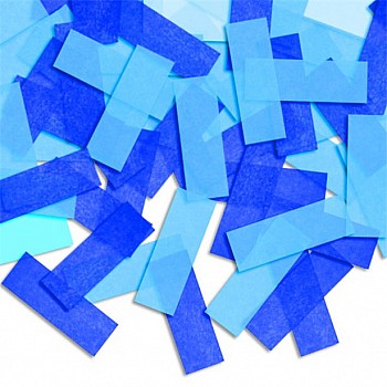 Piñata Confetti - Light Blue & Royal Blue