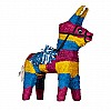 Traditional Mexican Donkey Piñata - 35cm Long