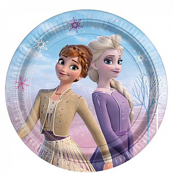 Disney Frozen 2 Paper Plates - 23cm