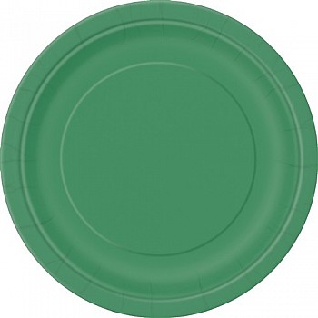 Emerald Green 9" Paper Party Plates (16pk)