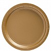 Gold Paper Plates - 23cm (8pk)