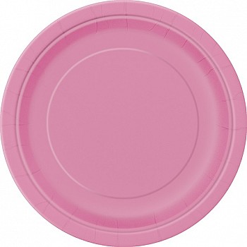 Hot Pink 9" Paper Party Plates (16pk)