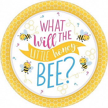 What Will It Bee? Paper Plates 26cm (8pk)