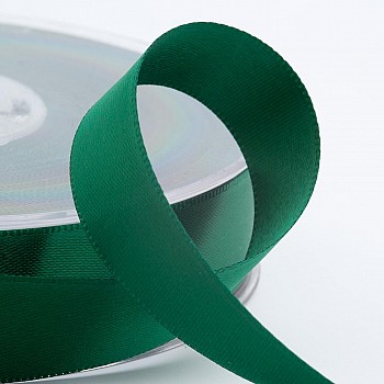 Bottle Green Satin Ribbon