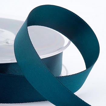 Teal Satin Ribbon