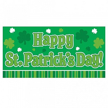 Happy St. Patrick's Day Horizontal Banner