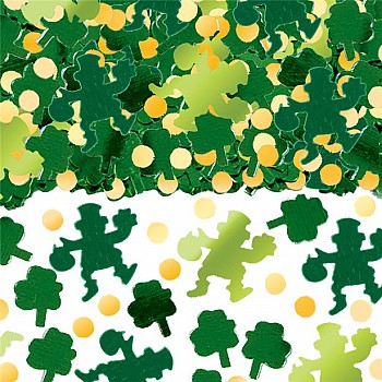 St Patrick's Day Big Pack Of Shamrocks Table/Invite Confetti