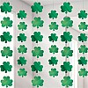 St Patrick's Day Shamrock Hanging Strings - 2.1m