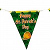 St Patrick's Day Plastic Flag Banner