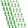 Green Polka Dot Paper Straws - (10pk)