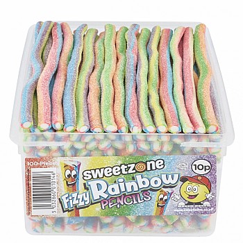 Sweetzone Fizzy Rainbow Pencils