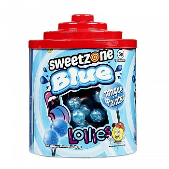 Sweetzone Blue Tongue Painter Lollies