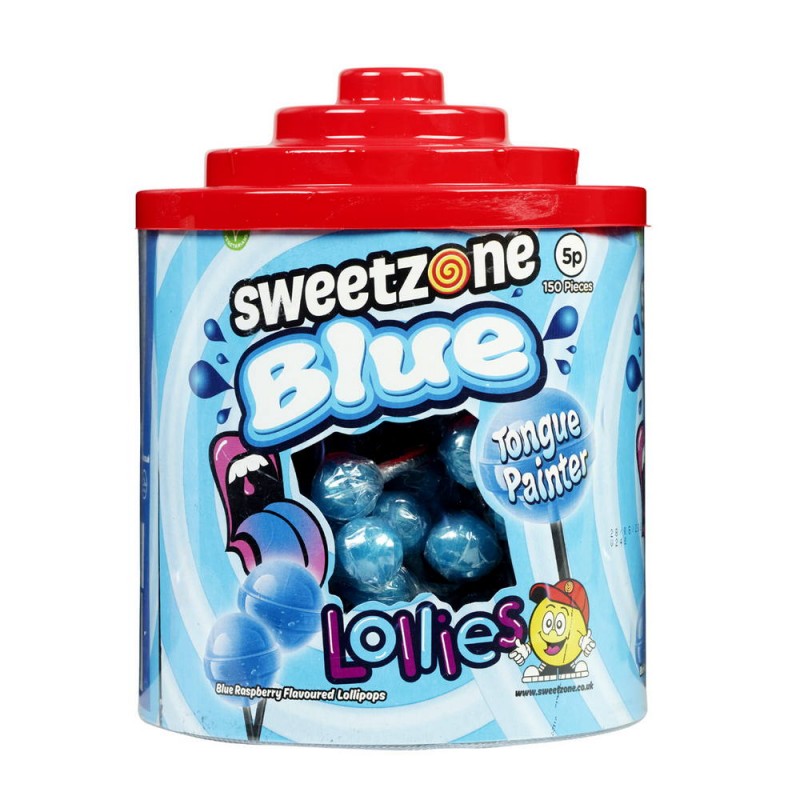 Sweetzone Blue Tongue Painter Lollies