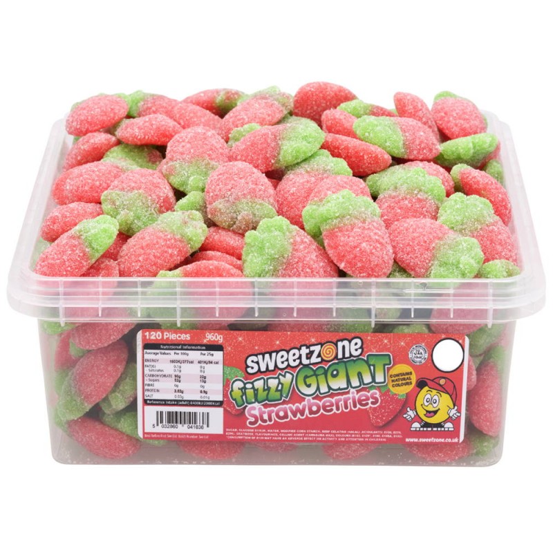 Fizzy Giant Strawberries