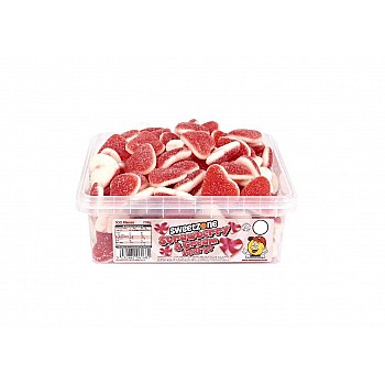 Sweetzone Large Fizzy Strawberry and Cream Hearts 700g