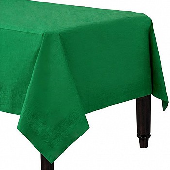 Emerald Green Paper  Tablecover - 137cm x 254cm