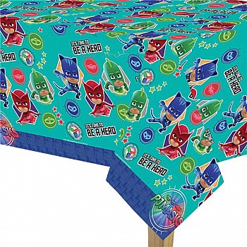 PJ Masks Plastic Tablecover - 138cm x 183cm