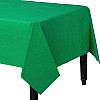 Emerald Green Plastic Tablecover - 1.4m x 2.8m 